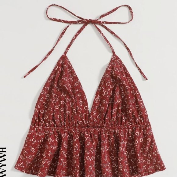 Open-back Halter Top - Picture 2 of 6